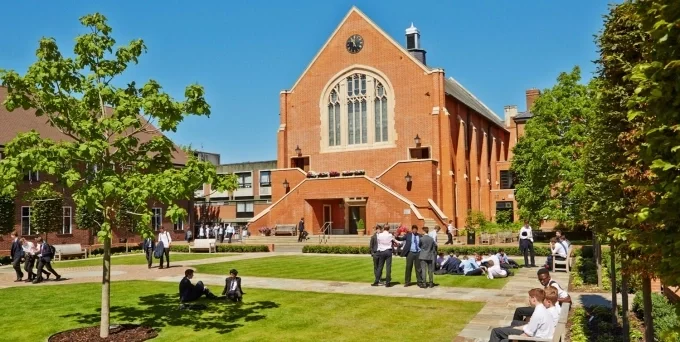 Kings College School Wimbledon tại London. Ảnh: Kings College School