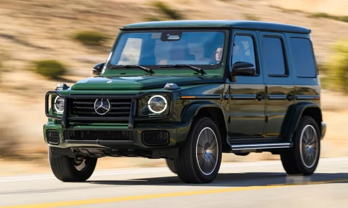 Xe chống UAV của Mercedes dự kiến dựa trên mẫu G-class và Sprinter. Ảnh: Mercedes