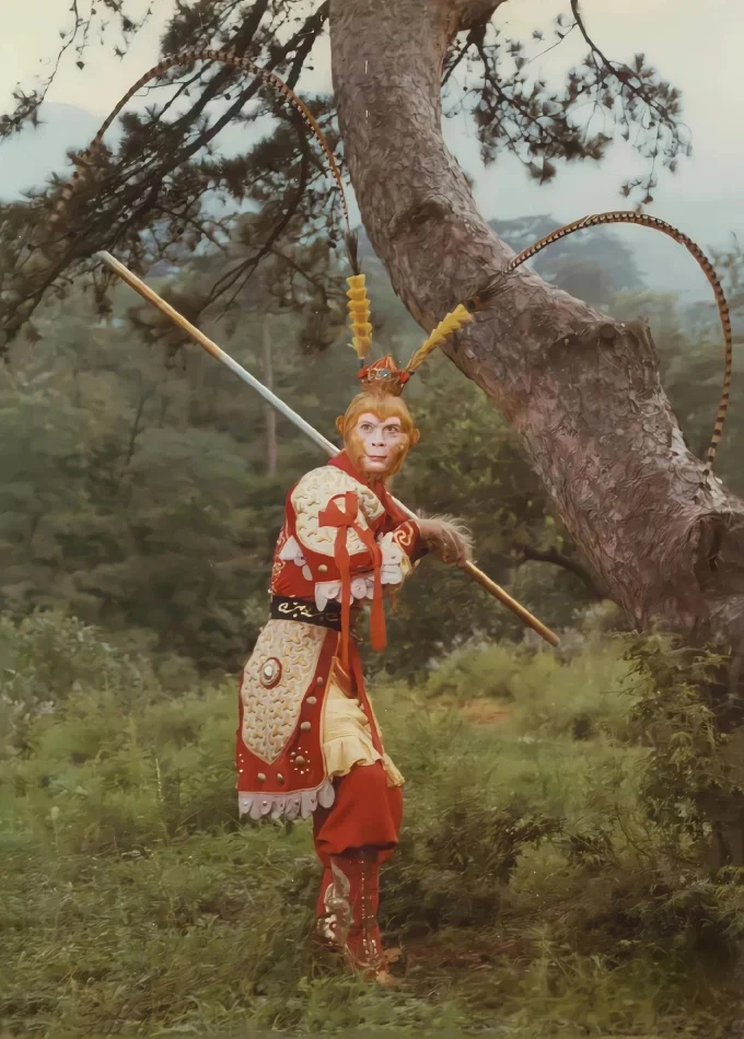 Tạo hình Tôn Ngộ Không trong Tây du ký 1982. Ảnh: Weibo