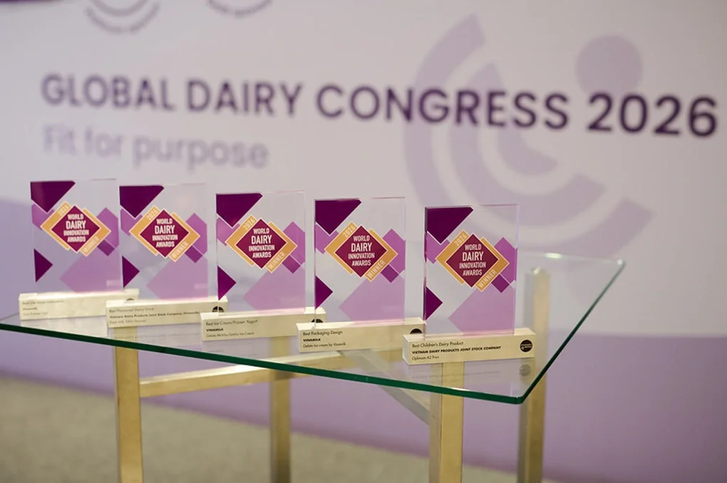 Vinamilk đạt nhiều thành tích tại Giải thưởng Đổi mới sáng tạo ngành Sữa toàn cầu 2026 - 3