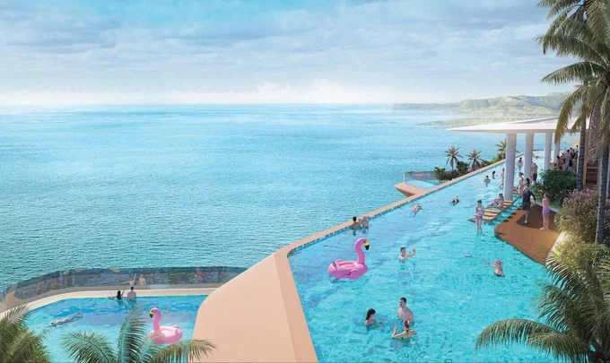 Eden SkyGarden - tổ hợp giải trí tầng mái. Ảnh: Sunshine Group