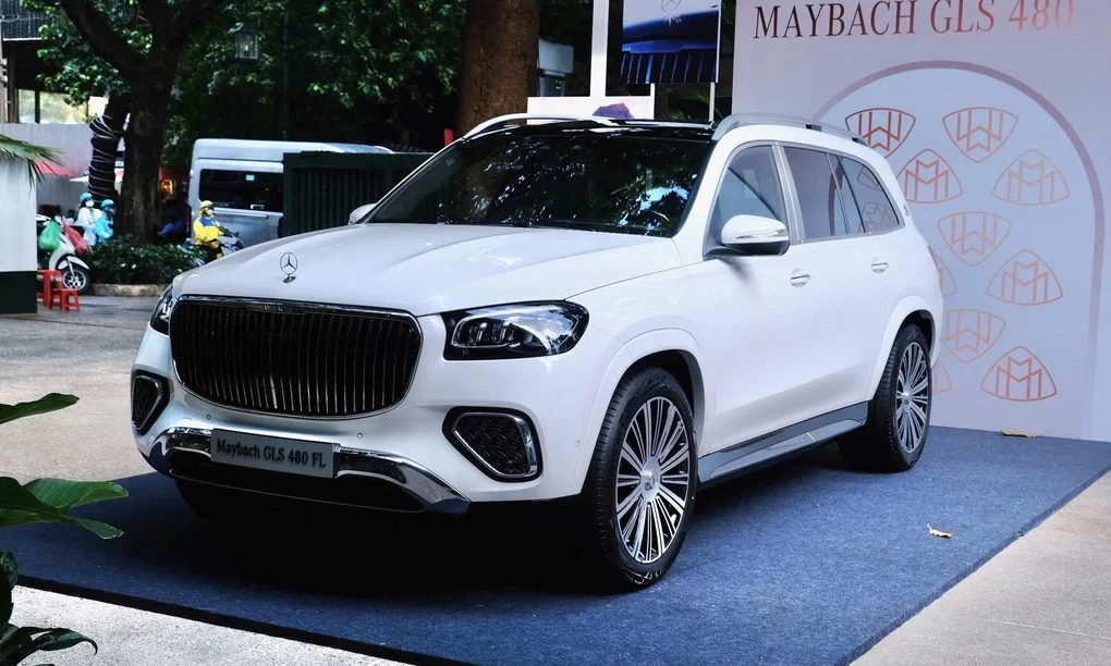 Mercedes-Maybach GLS 480 tại sự kiện ra mắt. Ảnh: Quang Hiếu