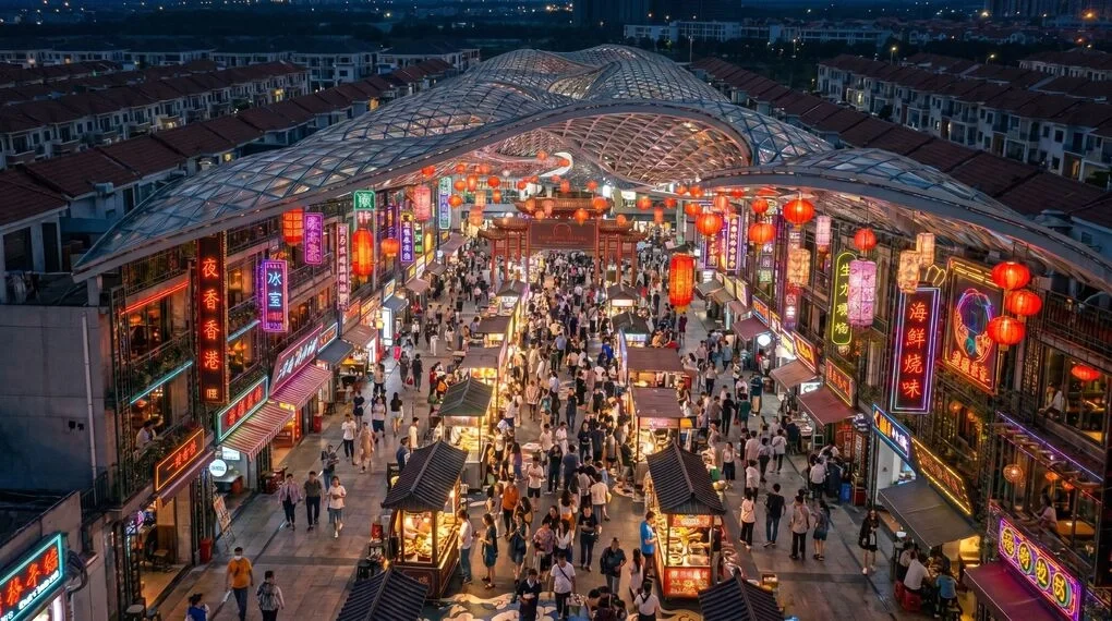 Phối cảnh phố đi bộ Little Hong Kong được thiết kế phù hợp với văn hóa, nhu cầu và nhịp sống của người Việt. Ảnh: T&T Group