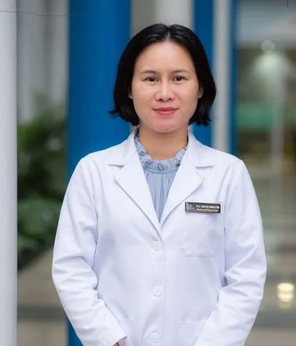 TS. Thân Thị Trang Uyên (VinUni), thành viên dự án. Ảnh: NVCC