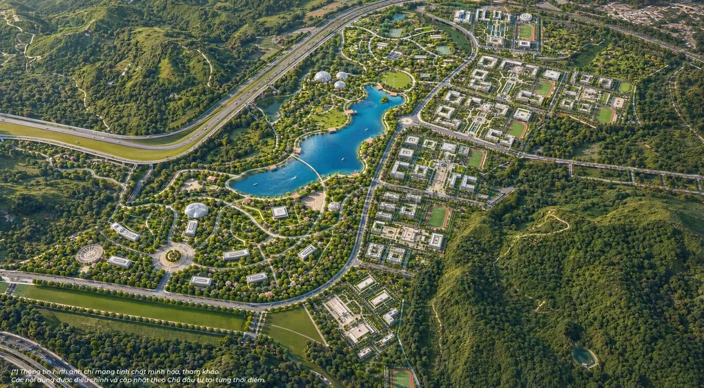 Phối cảnh siêu đô thị Vinhomes Global Gate Hạ Long. Ảnh: Vinhomes