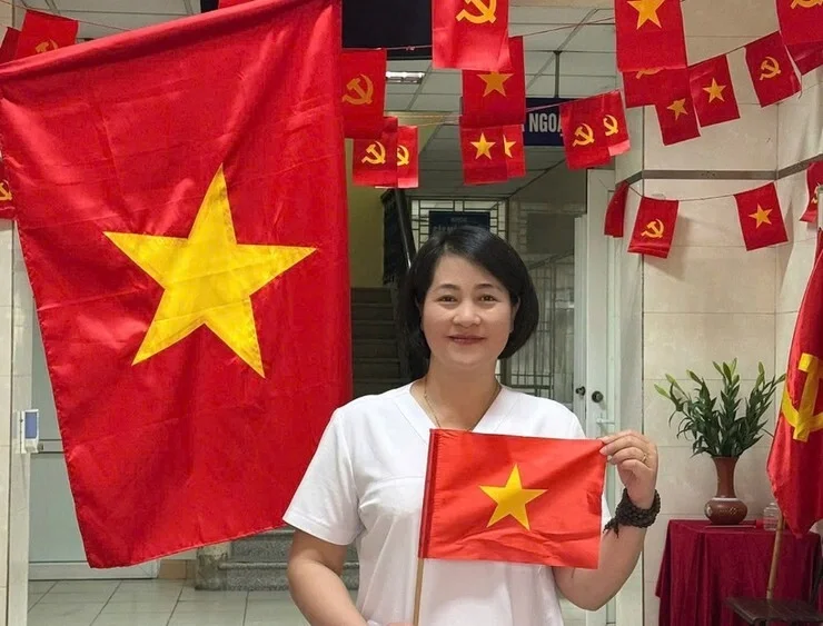 Điều dưỡng Nguyễn Thị Mai Hương. Ảnh: Nhân vật cung cấp