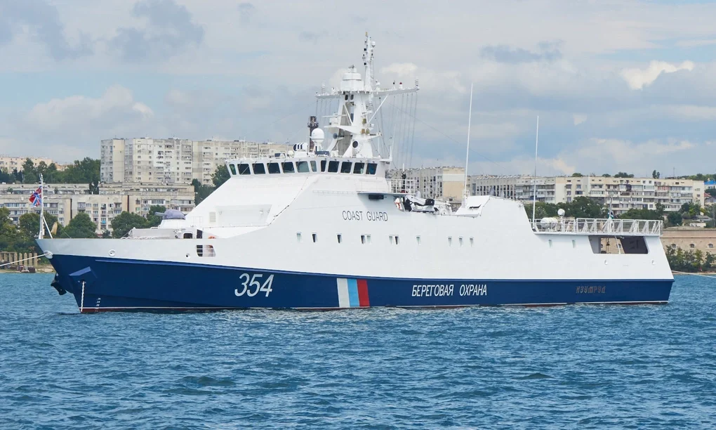 Tàu tuần tra Izumrud. Ảnh: Virtual Sevastopol