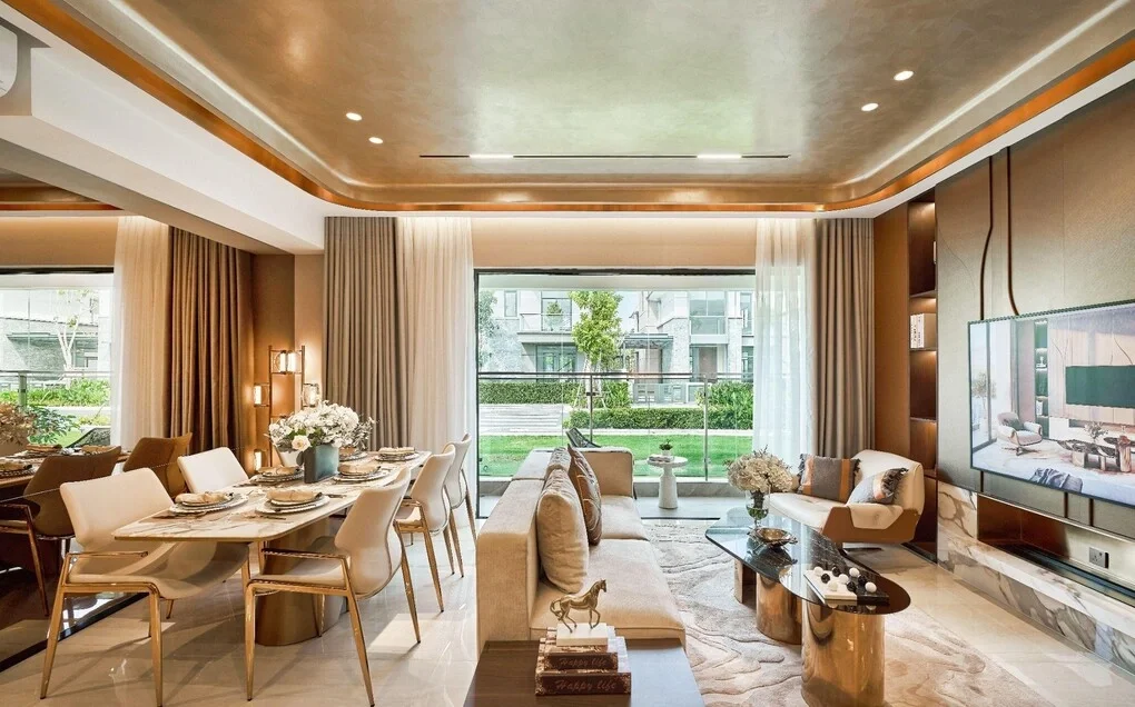 Phối cảnh bên trong căn hộ dự án. Ảnh: Lê Thảo