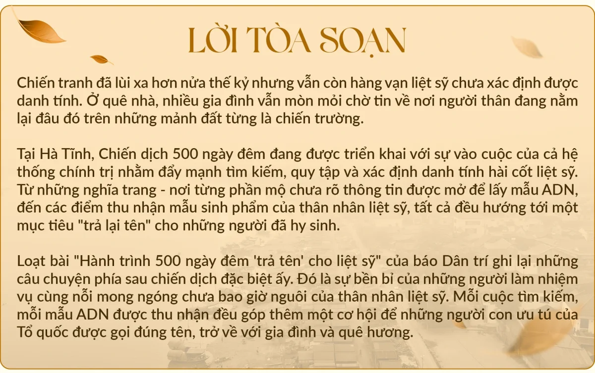 Chìa khóa giải mã danh tính những người lặng lẽ nằm dưới mộ - 1