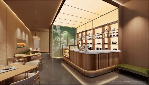 Phối cảnh căn nhà mẫu phong cách Modern Zen sẽ được khai trương vào 18/7. Ảnh: Phú Mỹ Hưng