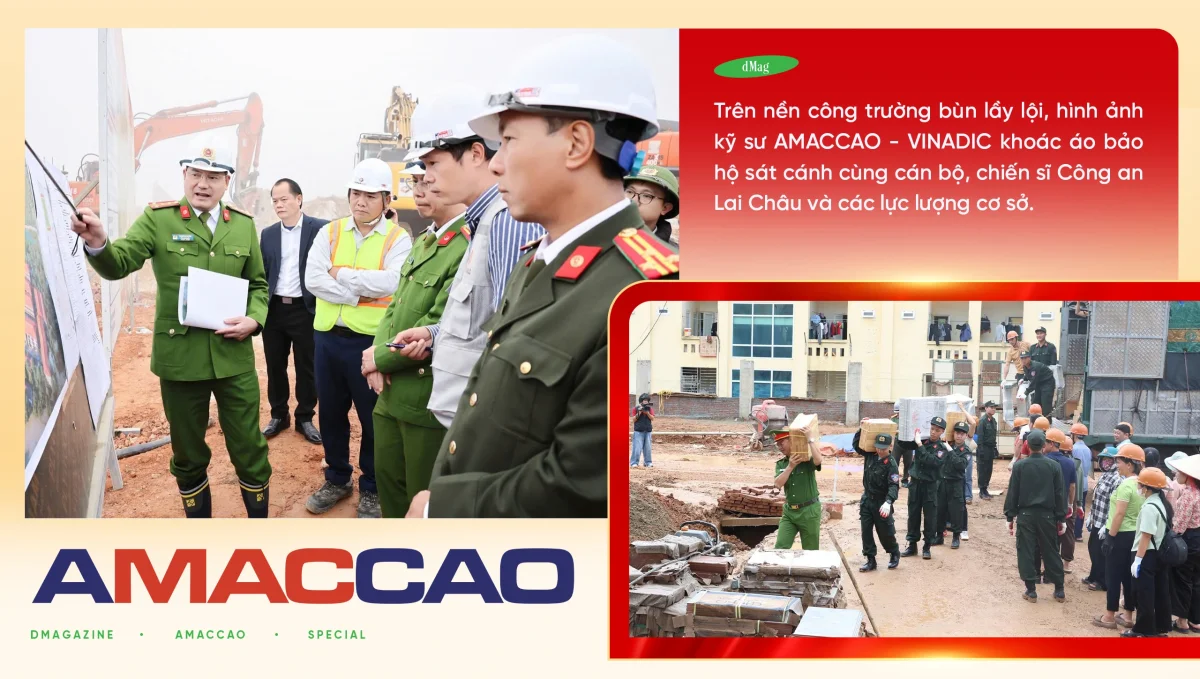 Công an Lai Châu - AMACCAO: Khác màu áo, chung mục tiêu hoàn thành 10 ngôi trường vùng biên - 19