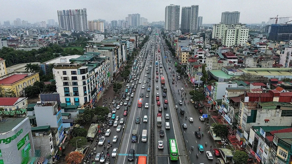Bất động sản quanh vành đai 3, Hà Nội. Ảnh: Hoàng Giang