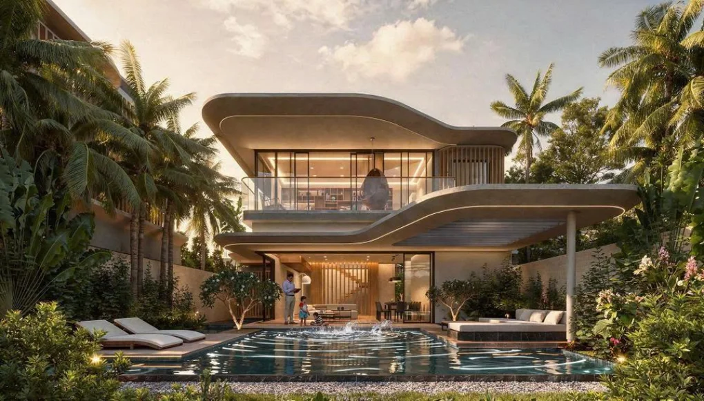 Dòng biệt thự Nghệ Sen tại Met Retreat Bãi Lữ. Ảnh: Meygroup
