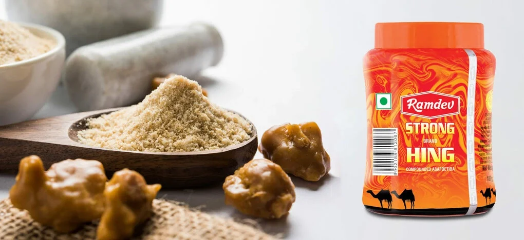 Hing dạng bột thường được đóng gói sẵn trong hộp. Ảnh: Ramdev store