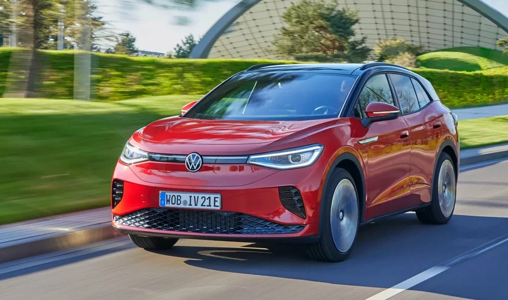 Xe điện Volkswagen ID. 4 tại Đức. Ảnh: GQ