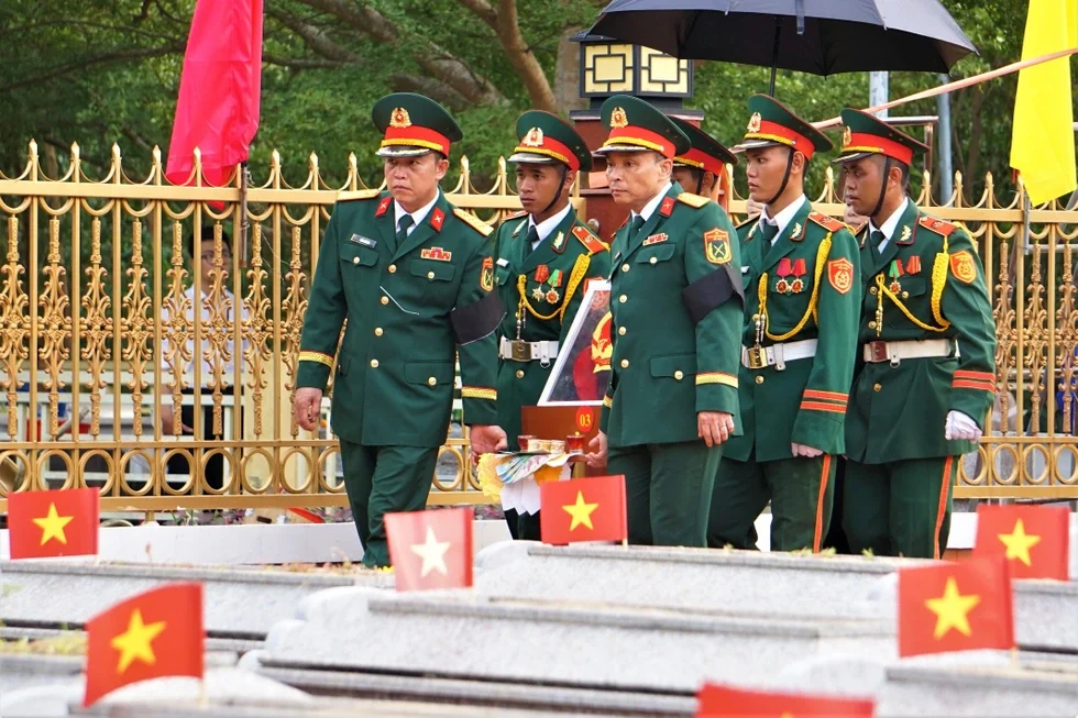 Lời hứa 57 năm và cuộc trở về của các liệt sỹ trong hang Đá Sập