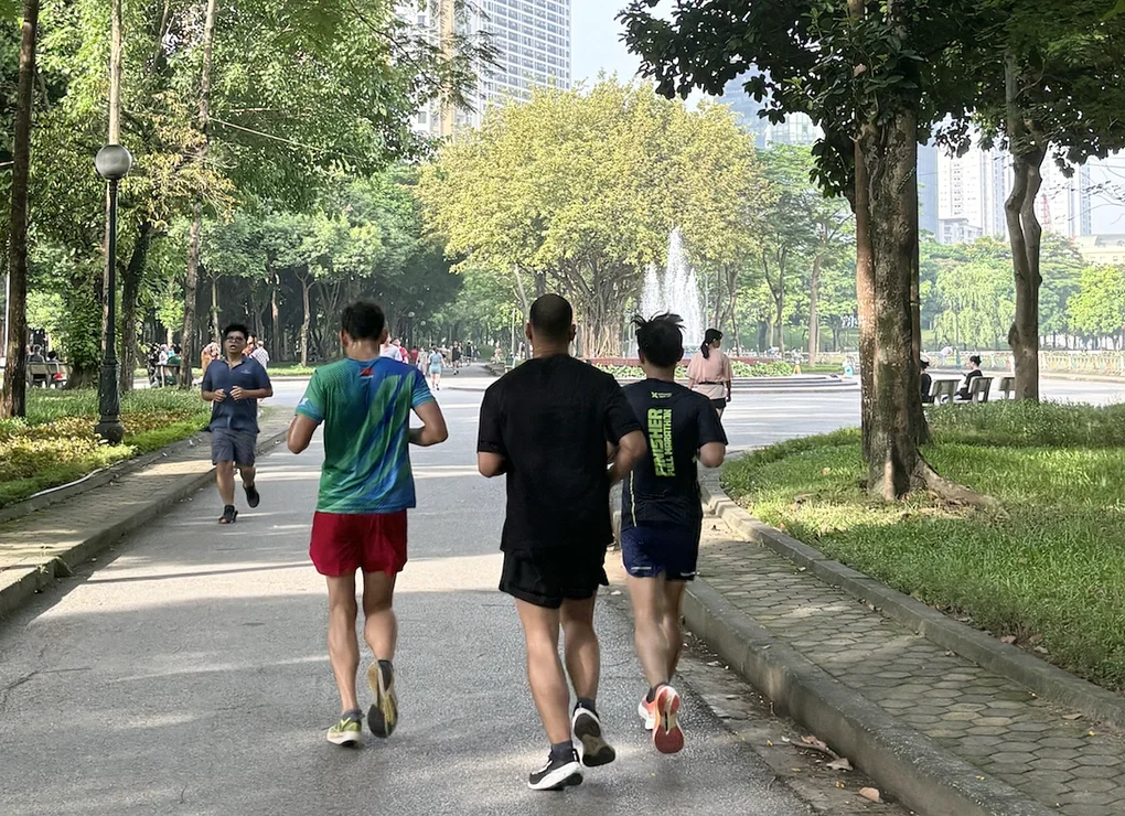 Khả năng ít hụt hơi, phục hồi nhanh hơn sau vận động có thể cho thấy cơ thể đang thích nghi với việc tập luyện. Ảnh: Bảo Bảo