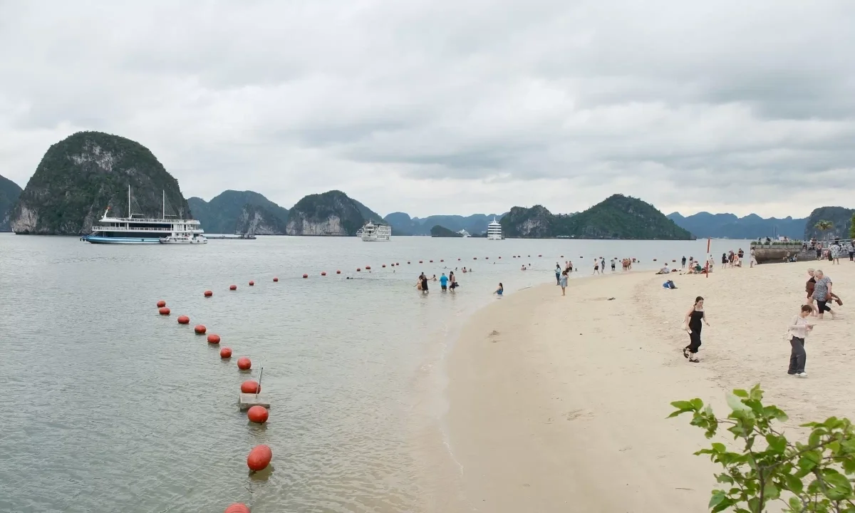 Hạ Long hiện có bao nhiêu bãi tắm nhân tạo?