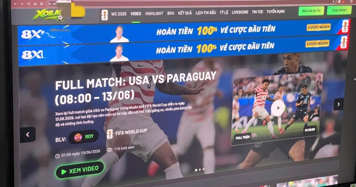 Giữa mùa World Cup, website phát sóng lậu núp bóng cá độ bóng đá bùng phát