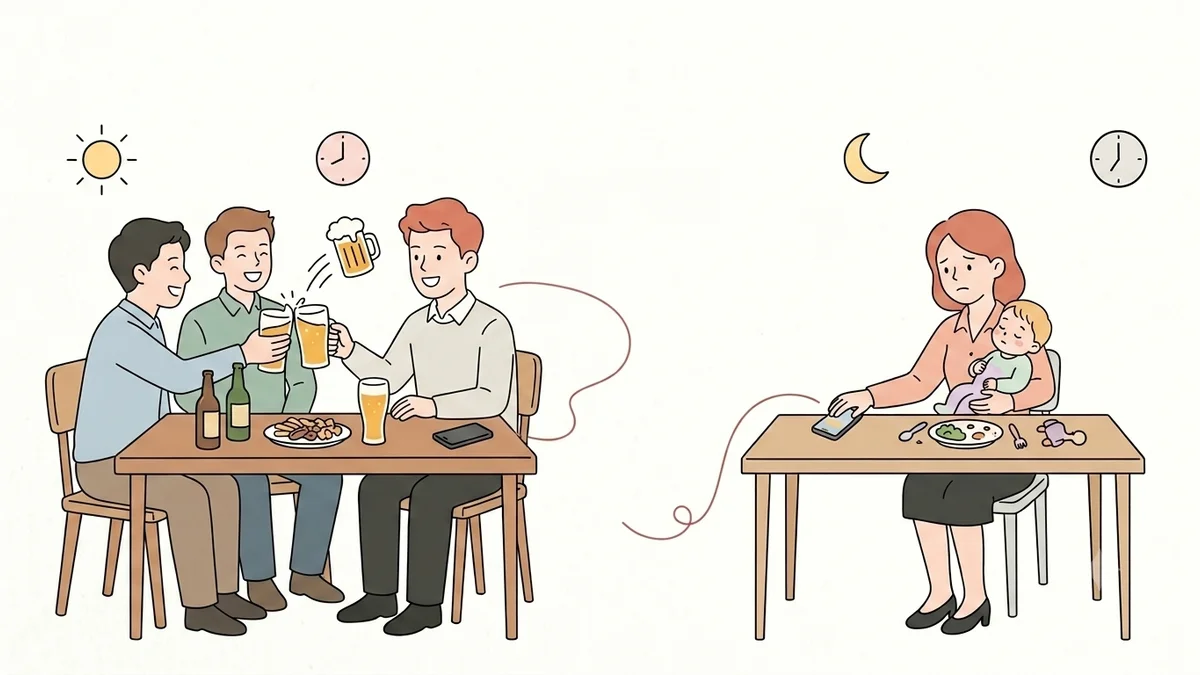 Chồng sẵn tiền đãi bạn bè nhậu nhẹt nhưng lại không lo nổi một hộp sữa cho con
