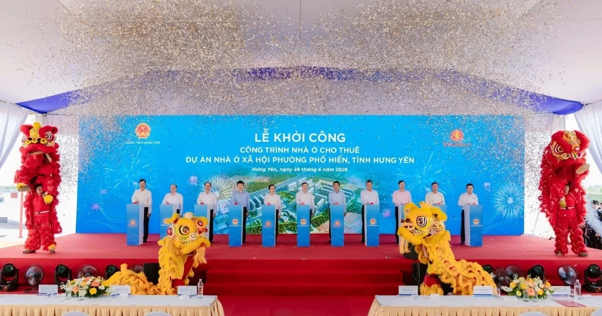 Vingroup động thổ dự án nhà ở cho thuê tại Phố Hiến, Hưng Yên