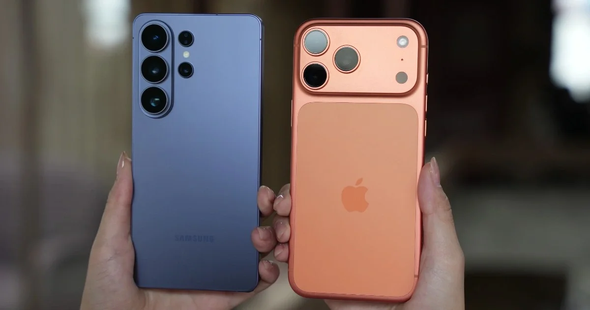 Bất chấp đà suy thoái sâu của ngành di động, Samsung cùng Apple vẫn duy trì đà đi lên