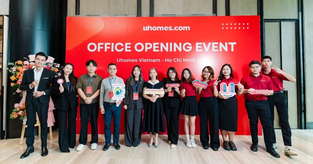 Uhomes.com đẩy mạnh hoạt động tại Việt Nam thông qua việc thành lập chi nhánh mới ở TPHCM
