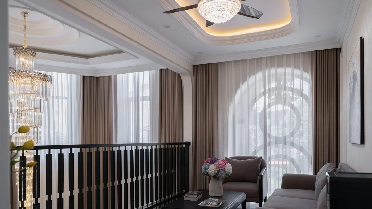 Mềm mại hóa không gian sống trong căn biệt thự tân cổ điển rộng 550 m2 nhờ thiết kế vòm